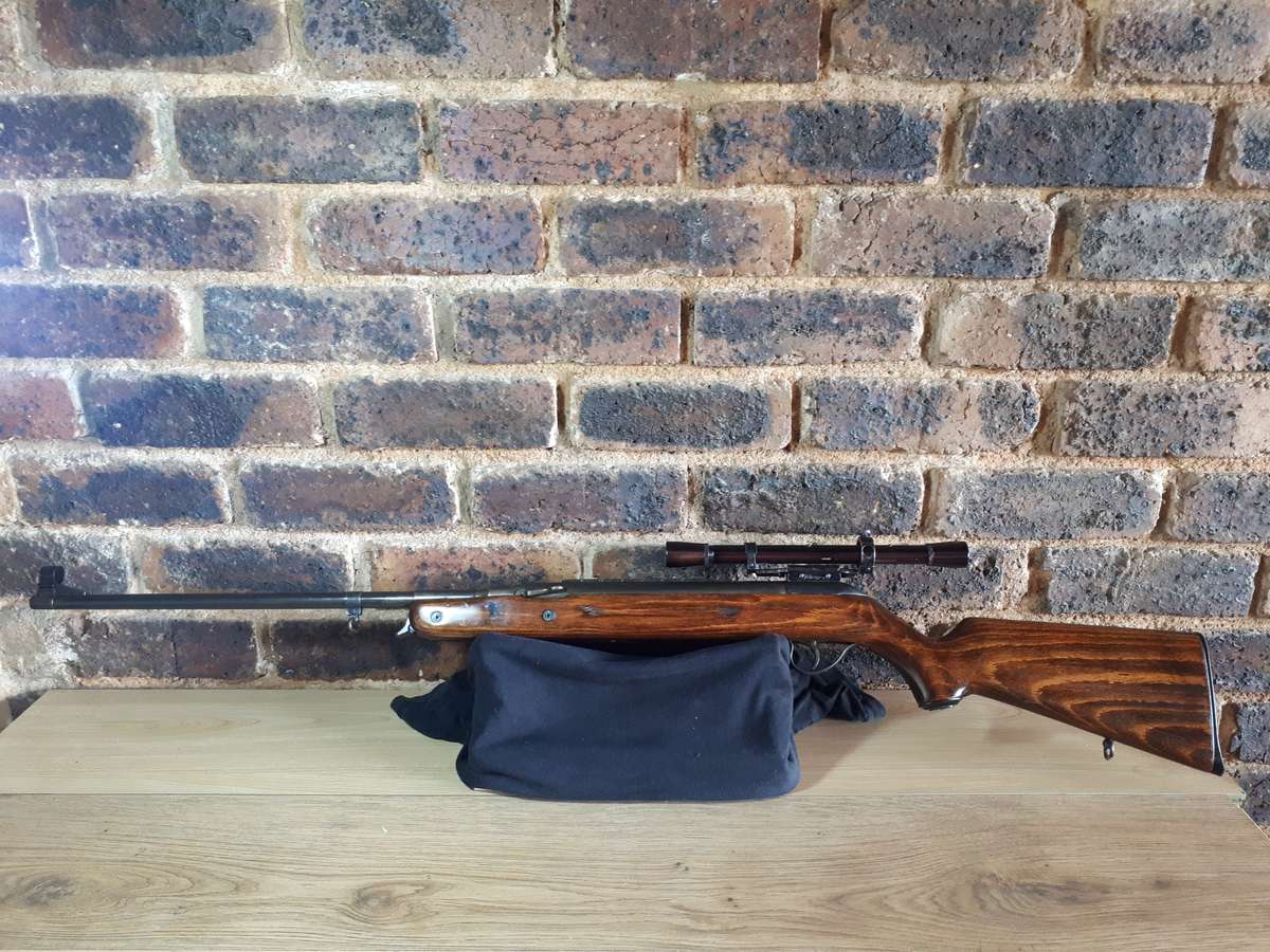 Vintage Air rifle Falke 80 with time period scope .177cal