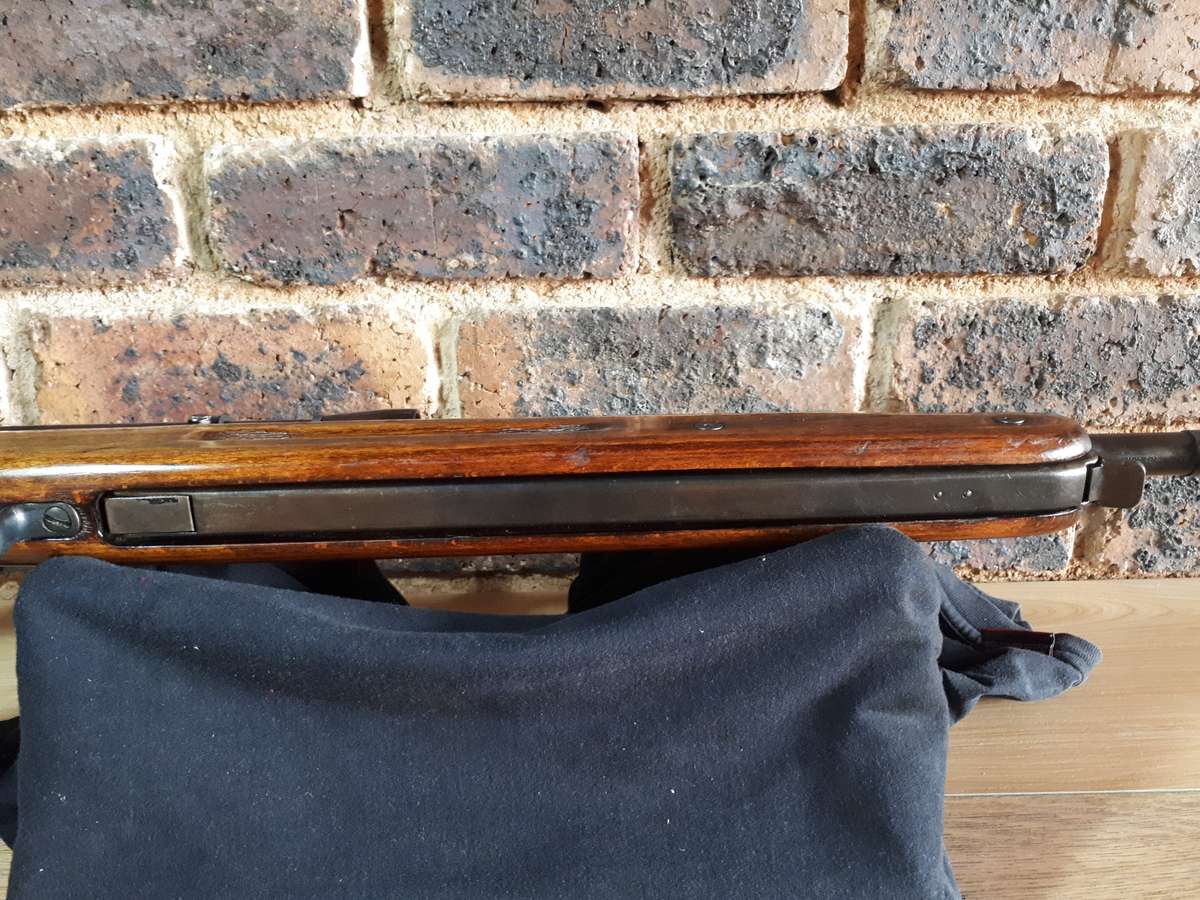 Vintage Air rifle Falke 80 with time period scope .177cal