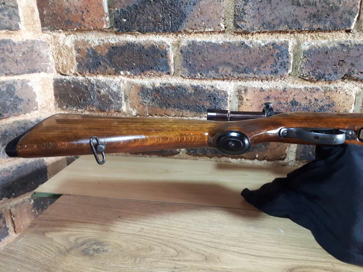 Vintage Air rifle Falke 80 with time period scope .177cal
