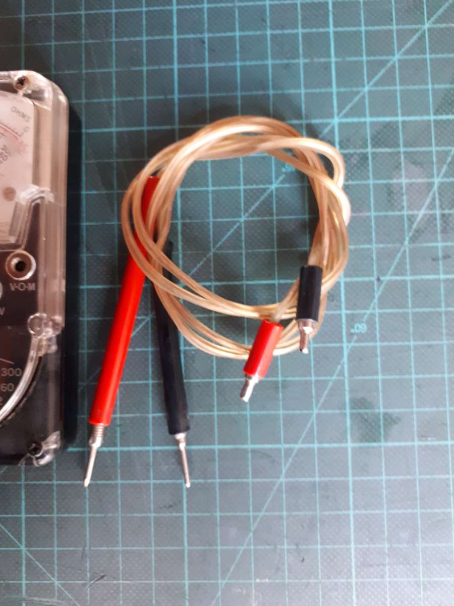 Vintage Triplett Model 310 analog multimeter 1950's