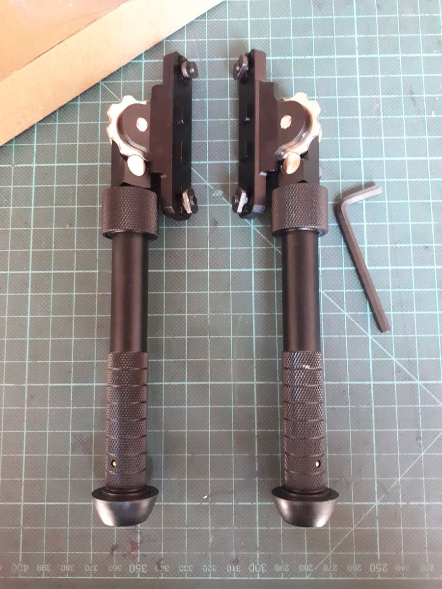 Bi pod m-lock tactical side mount Ajustable new