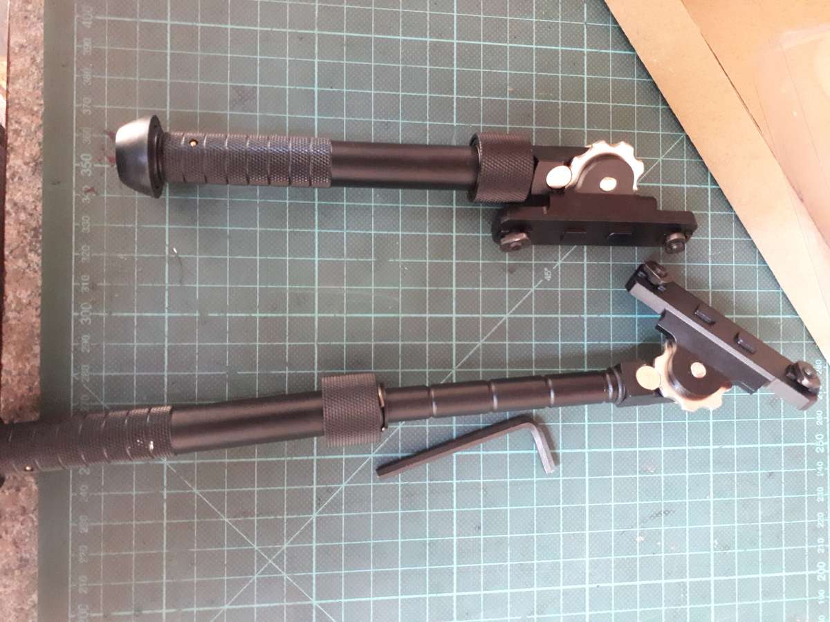 Bi pod m-lock tactical side mount Ajustable new