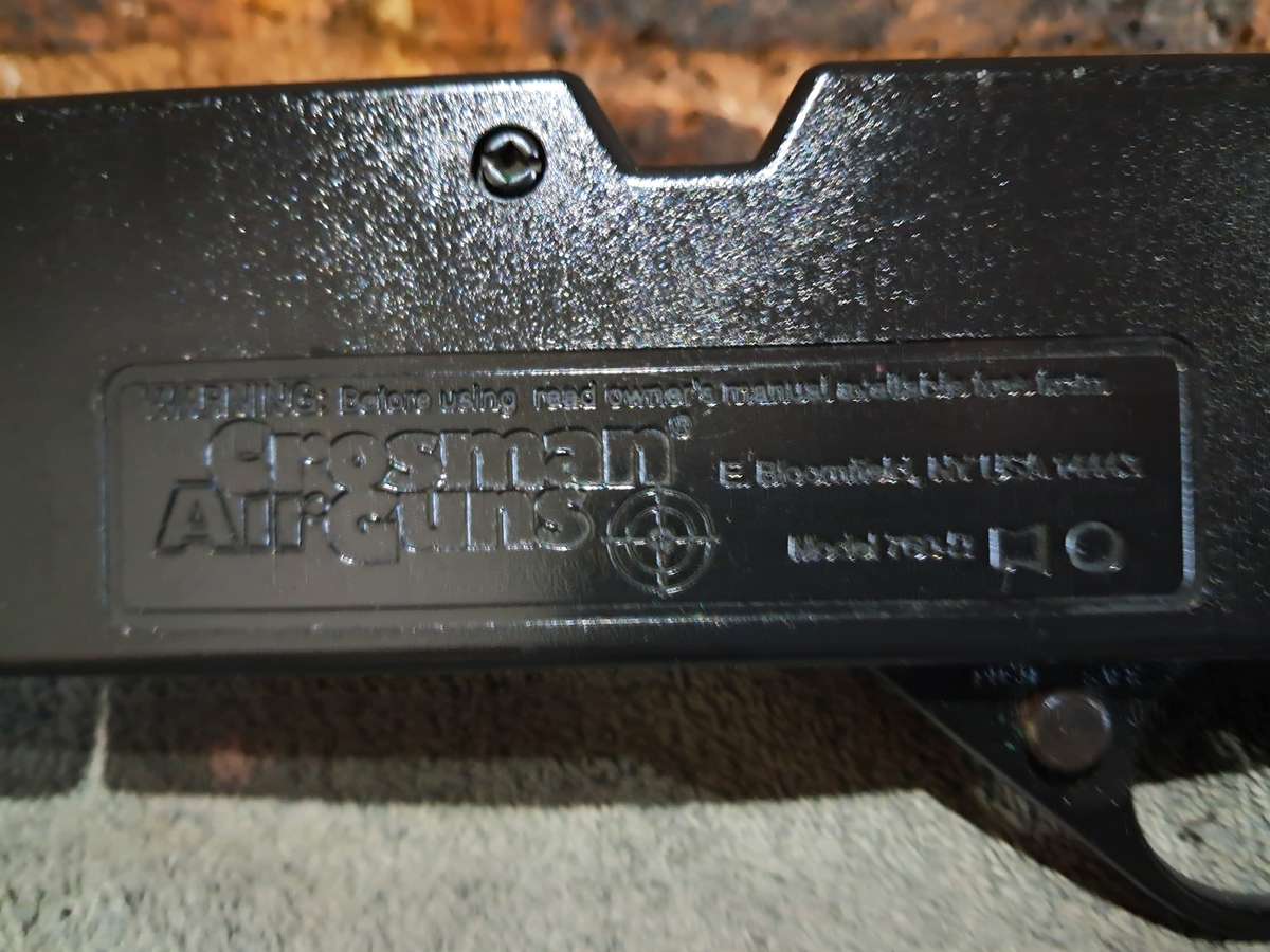 Air rifle Crosman 760 pumpmaster 4.5mm .177 cal