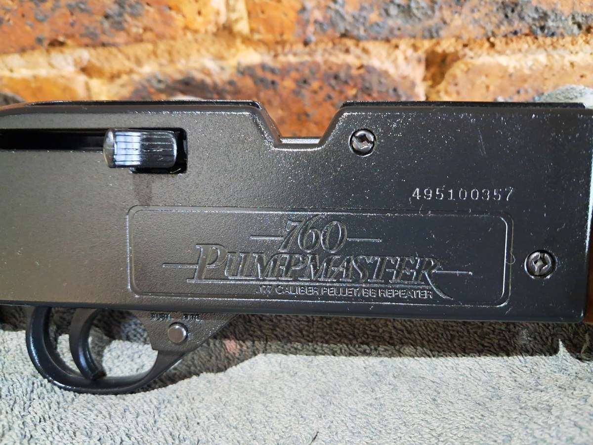 Air rifle Crosman 760 pumpmaster 4.5mm .177 cal