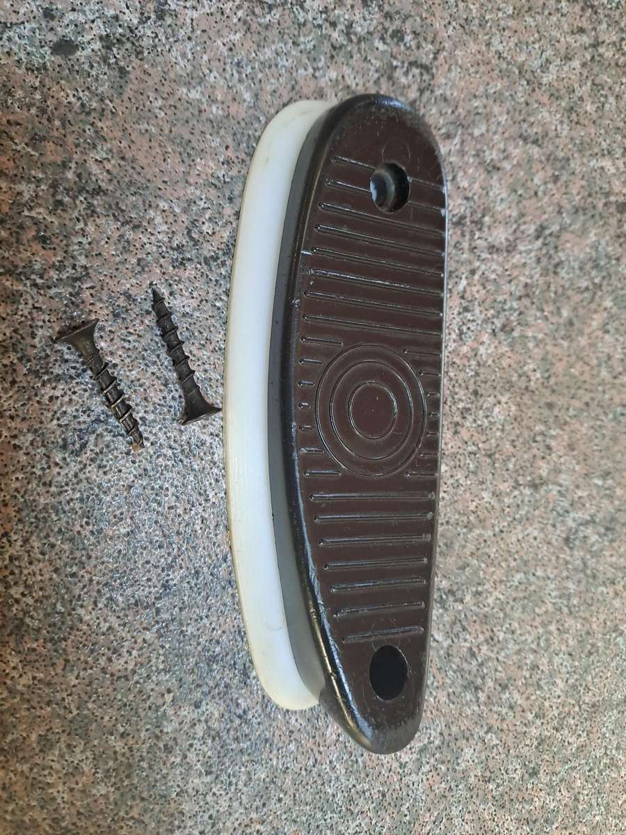 Air rifle part butsrock end 2nd hand scuffed but no cracks