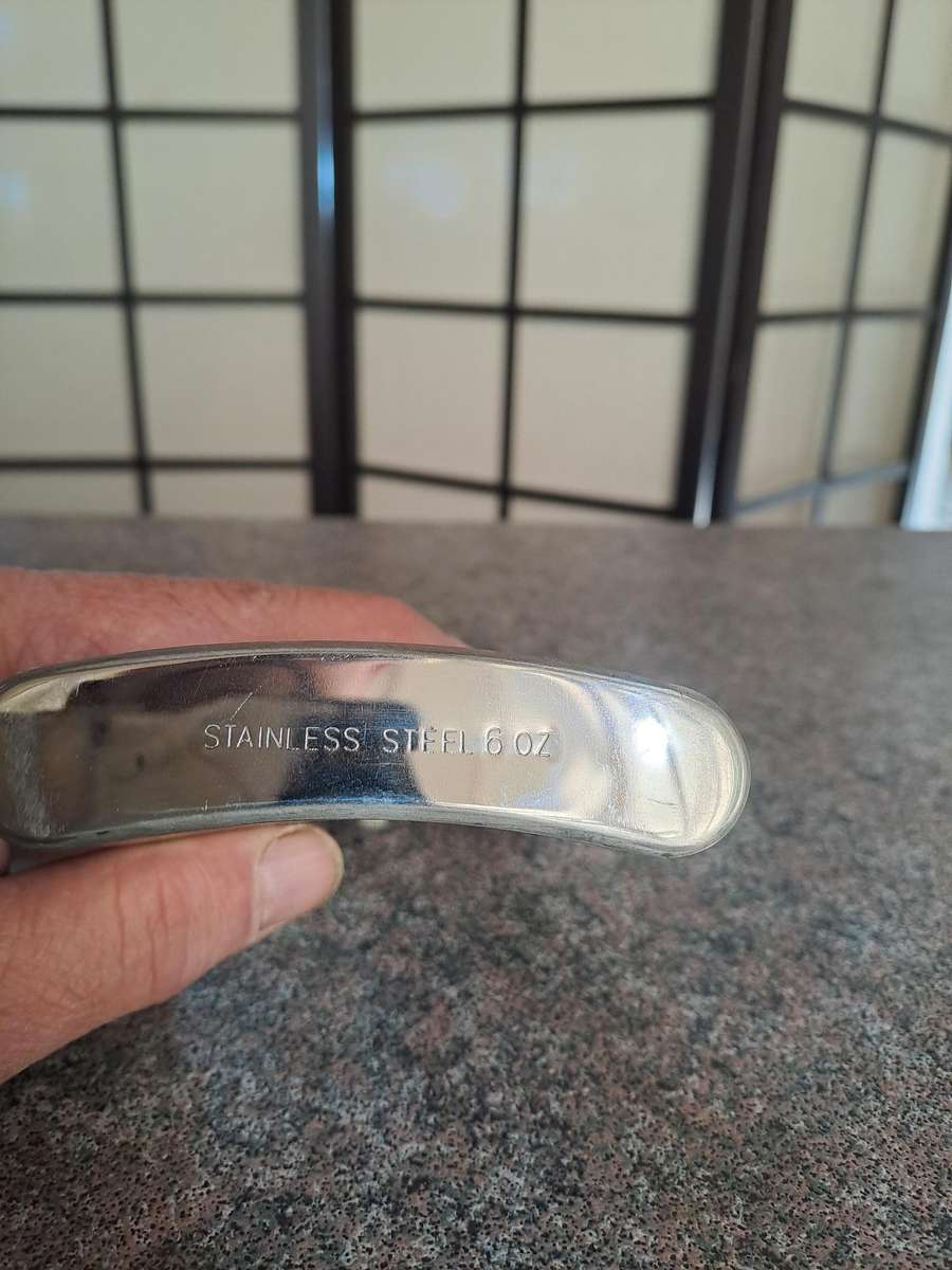 Decanter KWV 5 6oz pocket size stainless steel