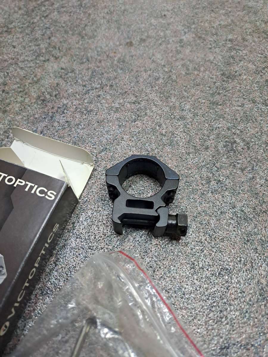 Scope mounts air rifles Victoptics 25.4mm low Weaver rings