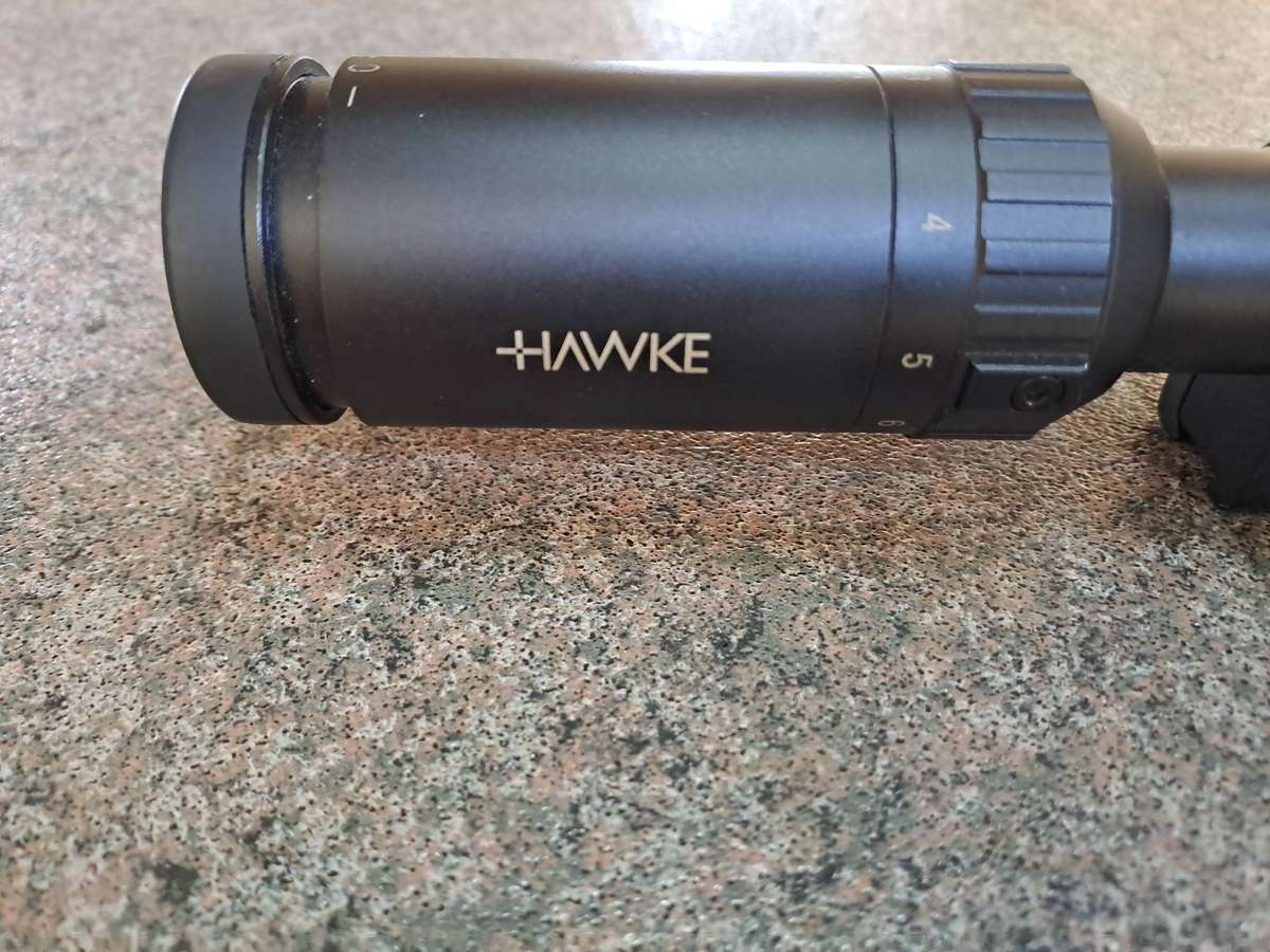Scope Hawke 3-9x40 AO Mildot scope with rings Air rifle rated