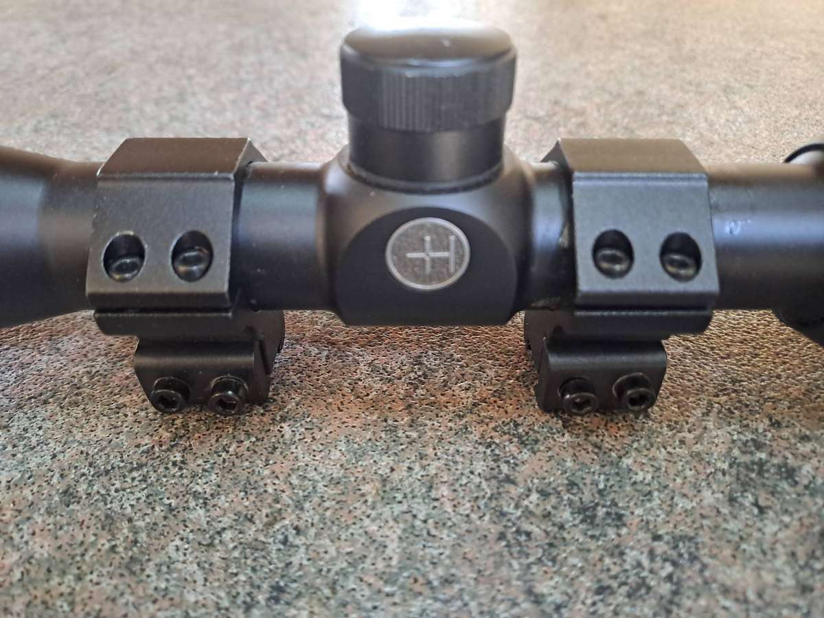 Scope Hawke 3-9x40 AO Mildot scope with rings Air rifle rated