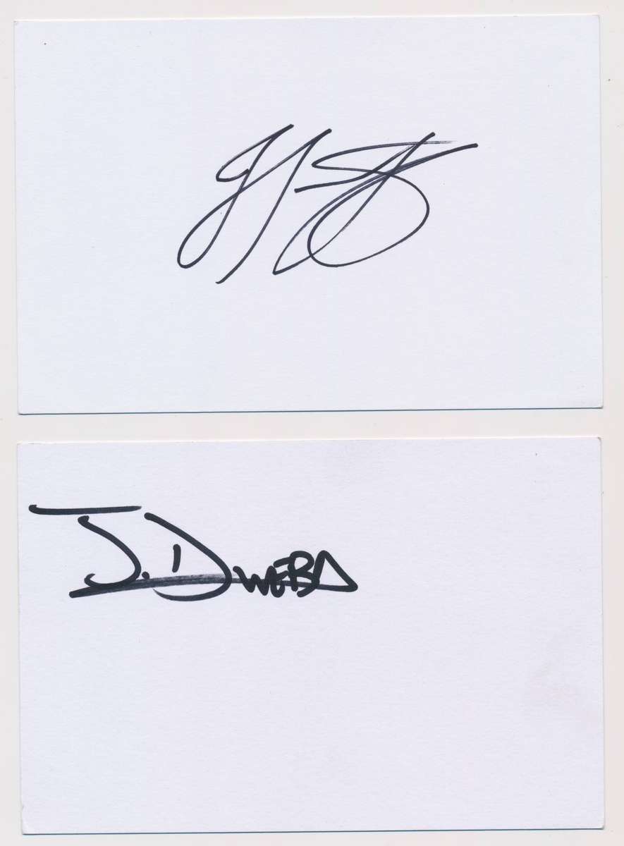 Collection Of 24 Springbok / South African Rugby Union Autographs