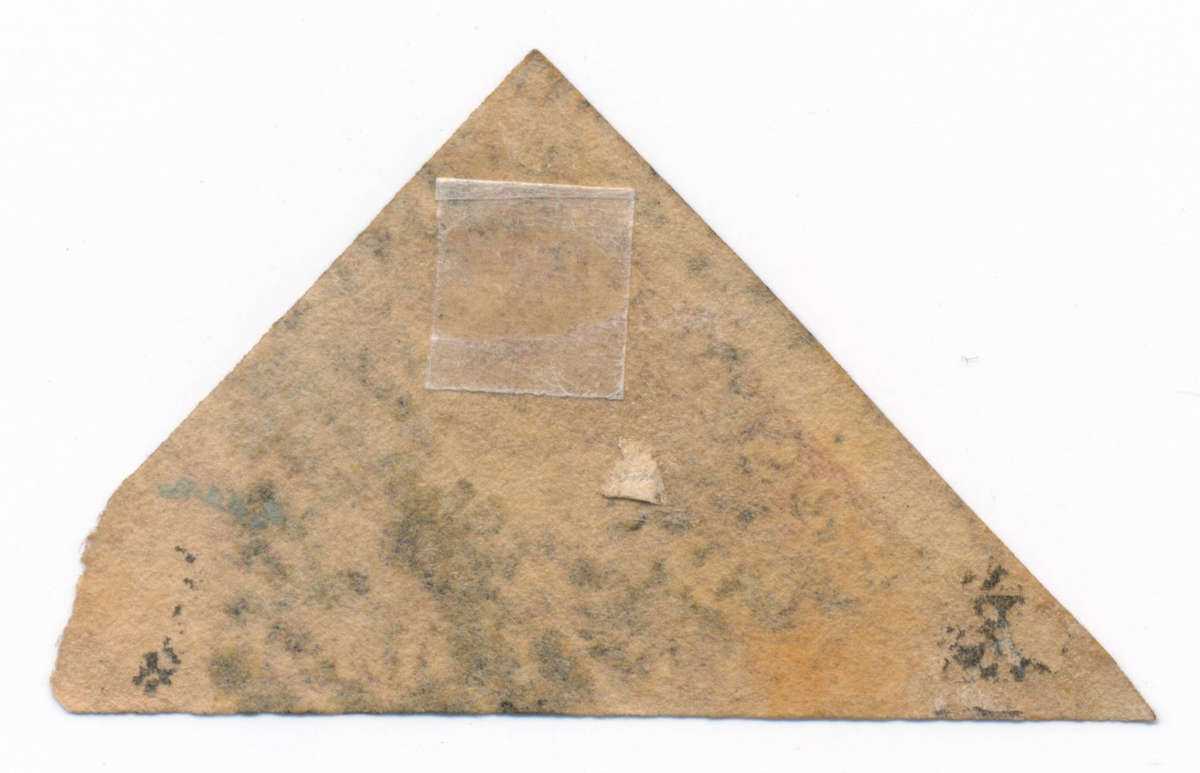 1855 to 1858 Cape Of Good Hope - Six Pence - Triangular Stamp - Lilac