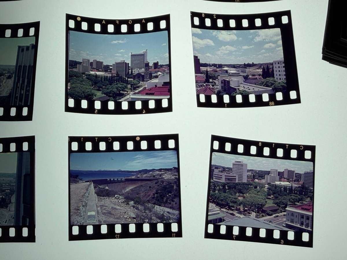 Vintage 1969 Etosha Pan & Windhoek Namibia: 120 Original 35mm Frames in Excellent Condition