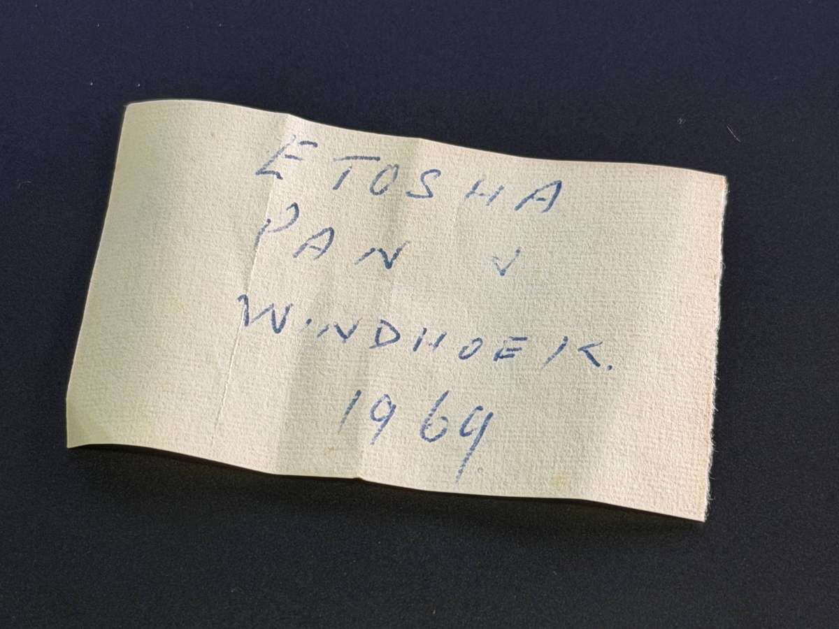Vintage 1969 Etosha Pan & Windhoek Namibia: 120 Original 35mm Frames in Excellent Condition