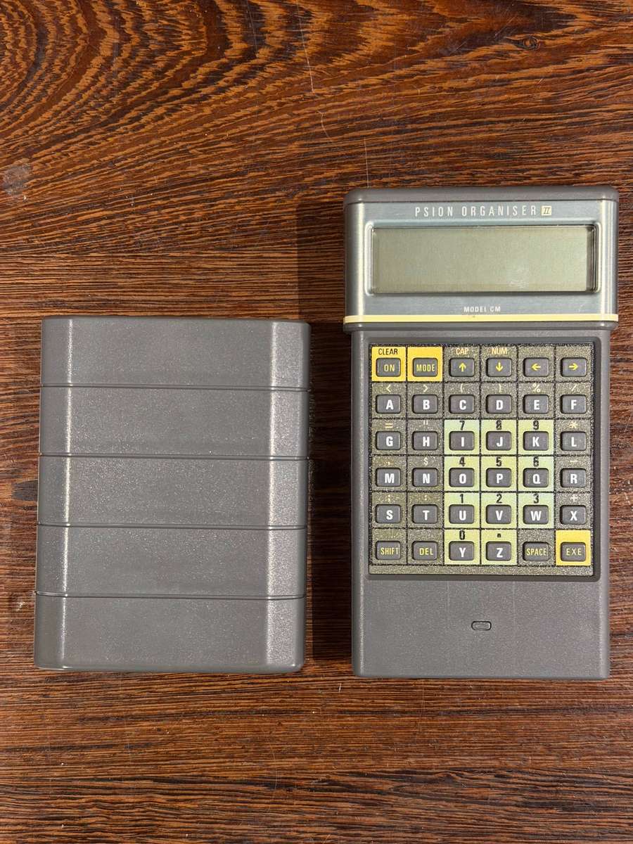 Vintage Psion Organiser II Model CM with Manual & Box
