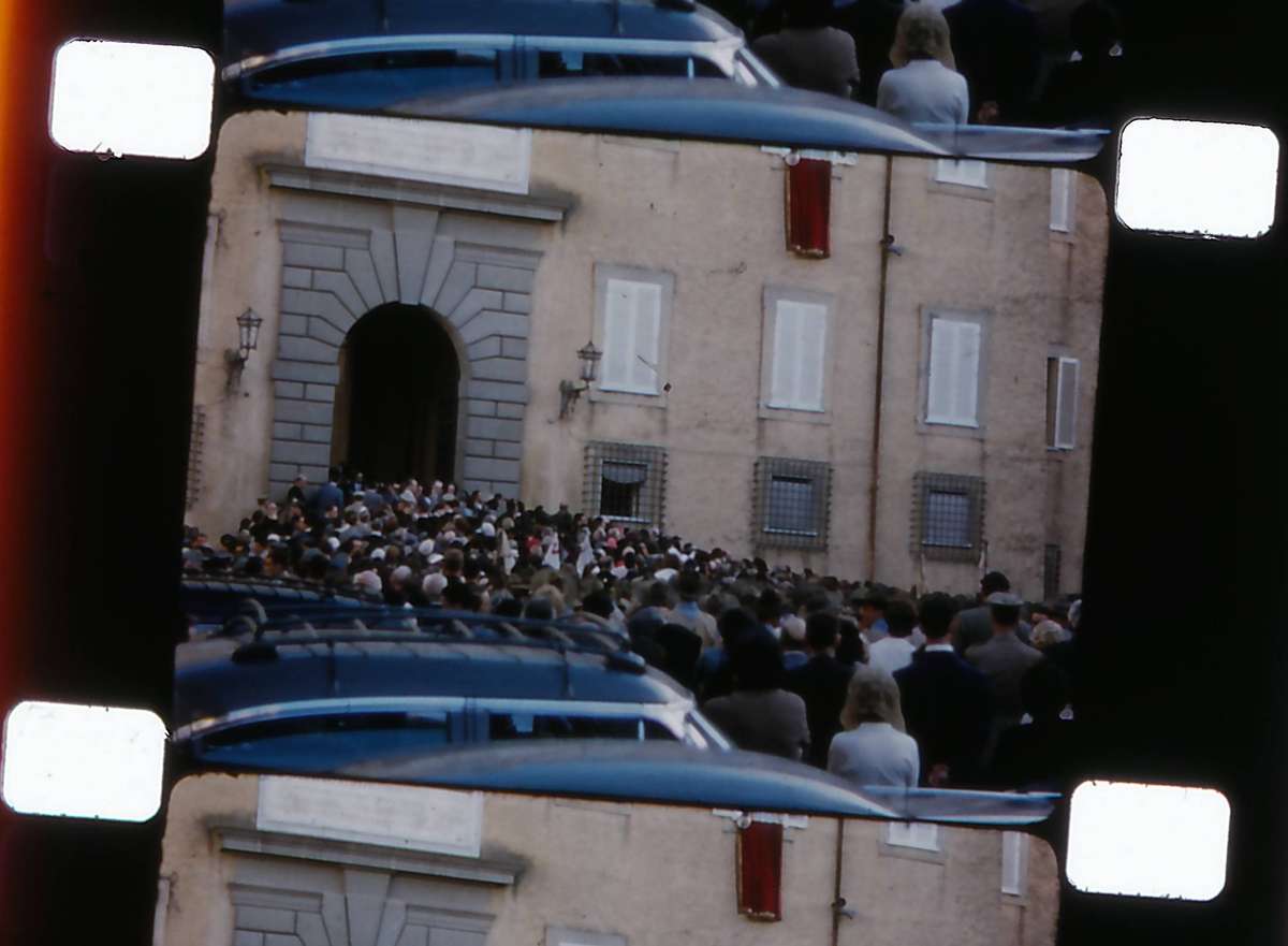 Rare Vintage 16mm Film Footage of the Pope, at Castel Gandolfo