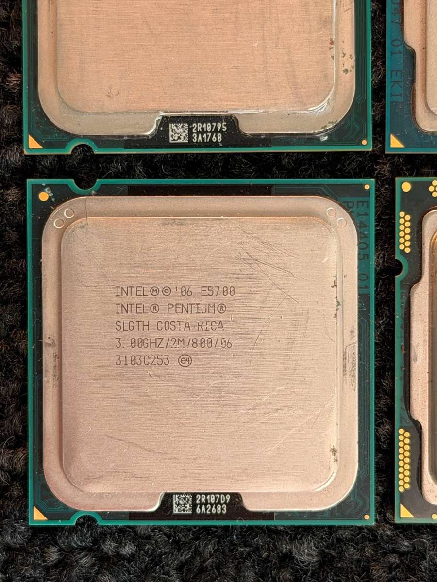 Intel CPU and RAM Lot