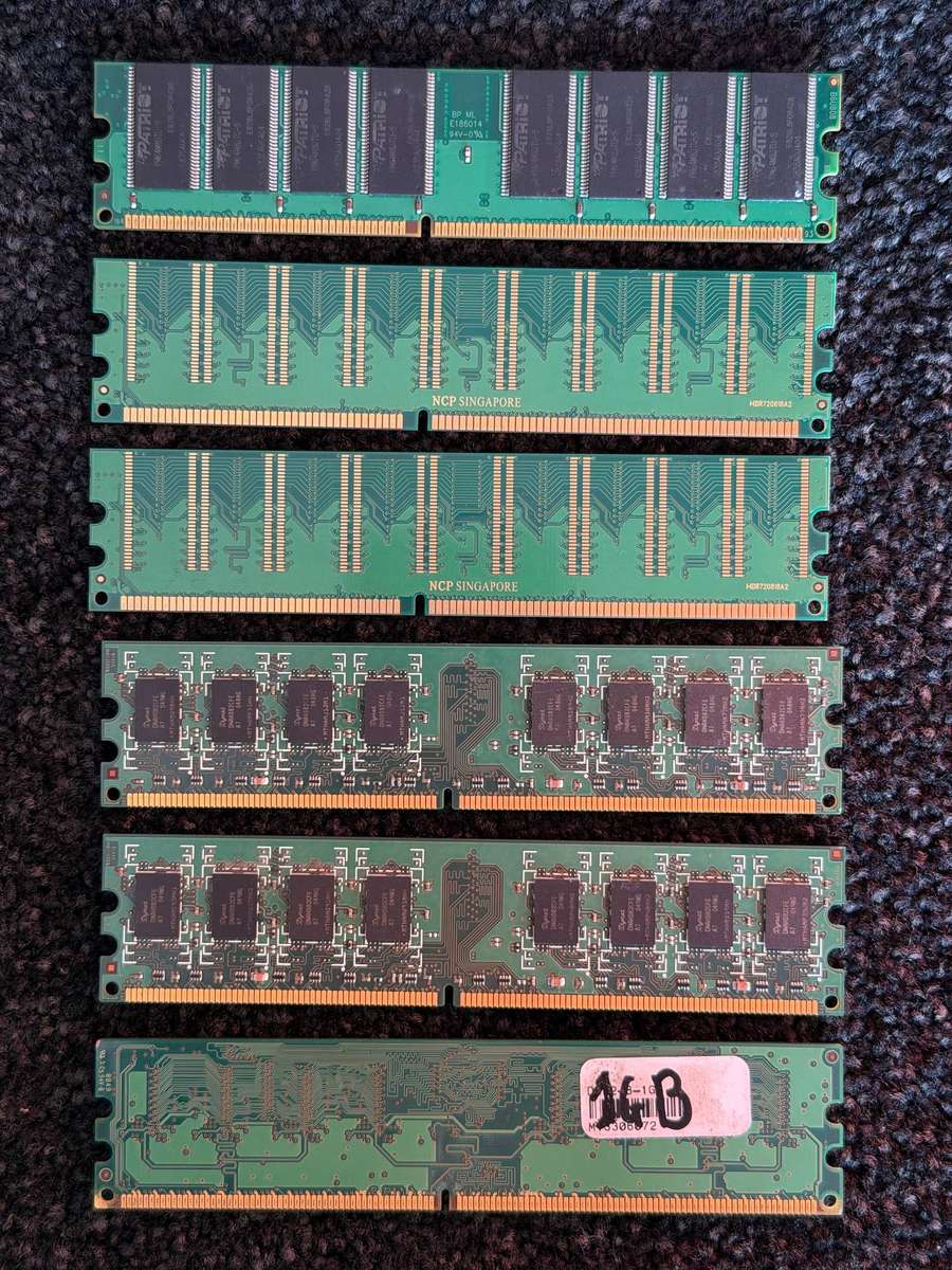 Intel CPU and RAM Lot