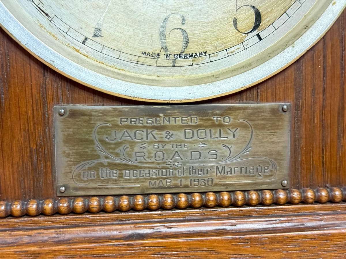 Antique 1920s Kienzle German Mantel Clock