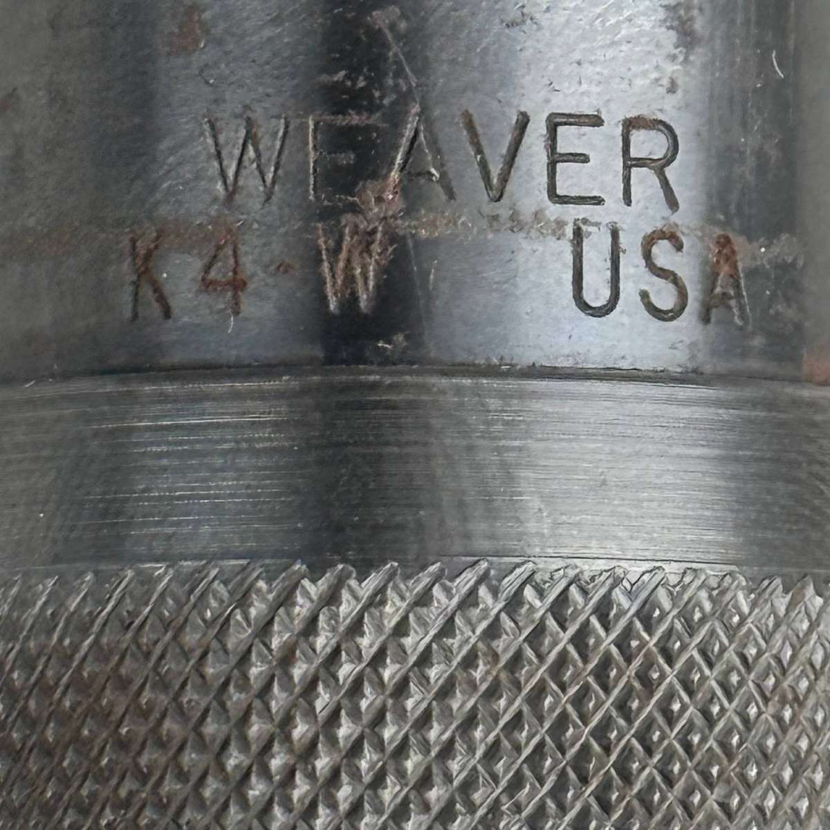 Vintage Weaver K4-W Riflescope circa 1970s