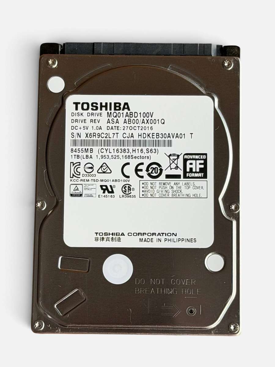Toshiba Hard Drive 1TB