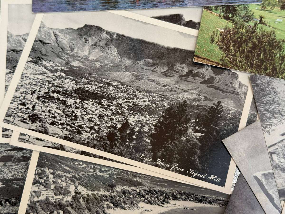 77 x Antique / Vintage Photo Postcards