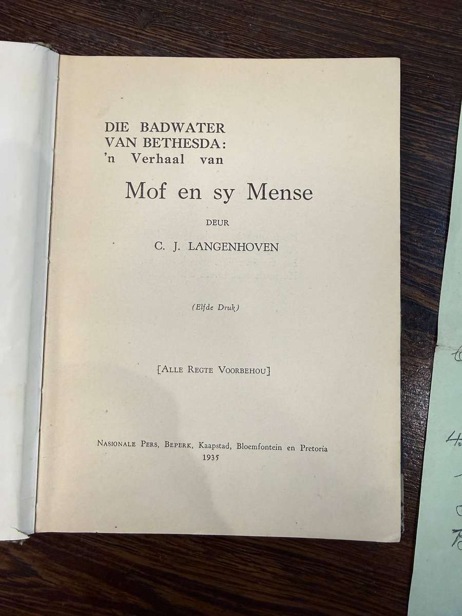 Mof en sy mense - C.J. Langenhoven - 1935