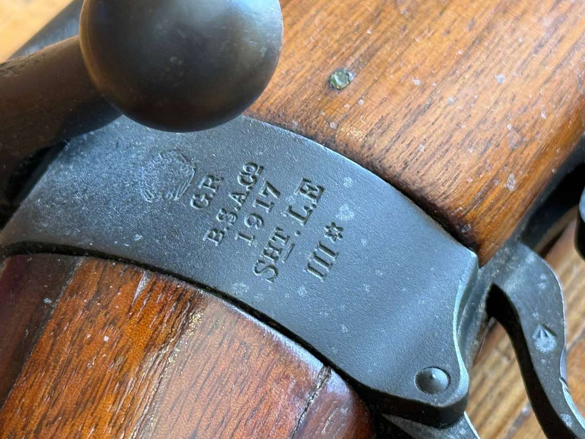 1917 BSA SMLE Mk III* World War I British Lee-Enfield Rifle