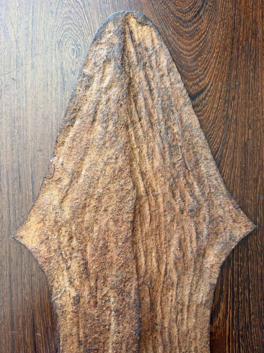 Mambila Iron Currency Artifact  Cameroon, 66.5 cm, 2.115 kg