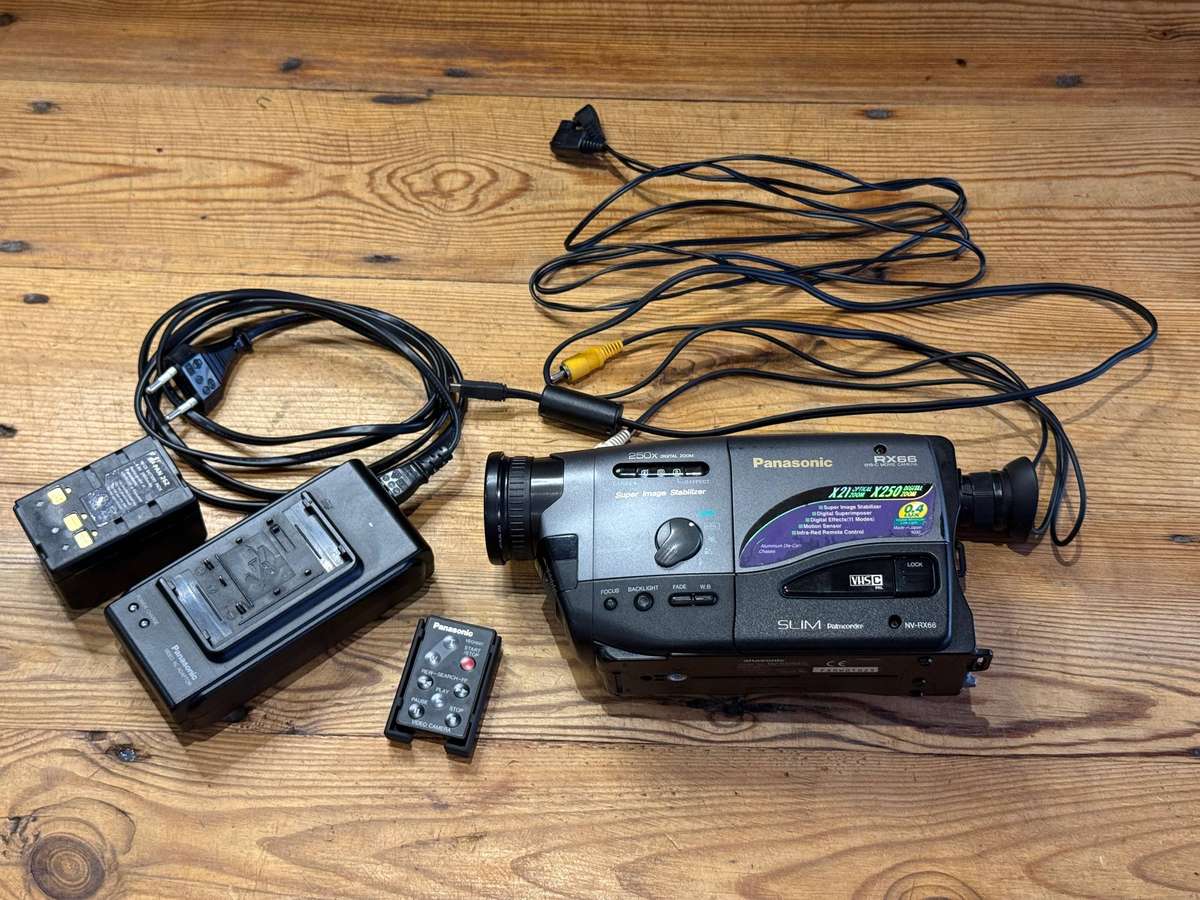 Panasonic RX66 VHS-C Movie Camera