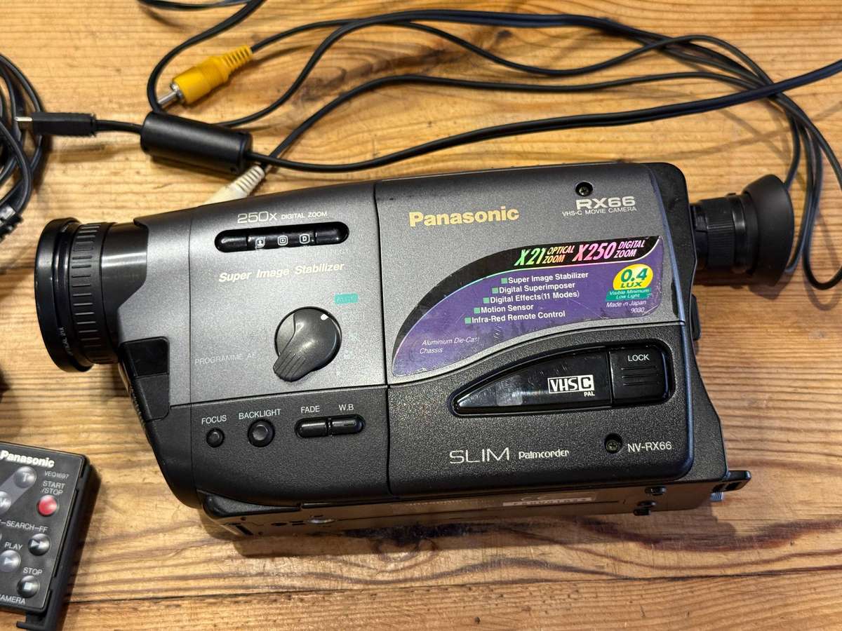 Panasonic RX66 VHS-C Movie Camera