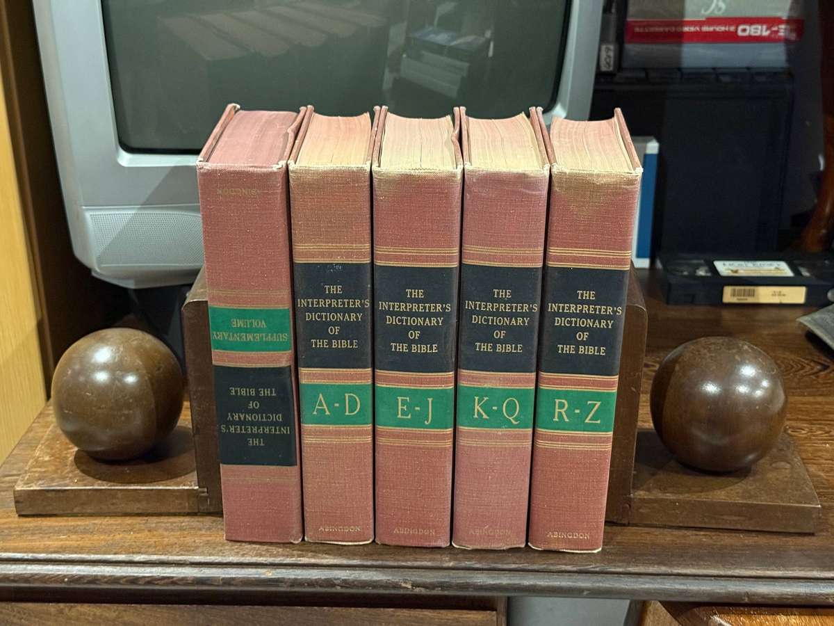 The Interpreter's Dictionary Of The Bible - Set Of Five Books