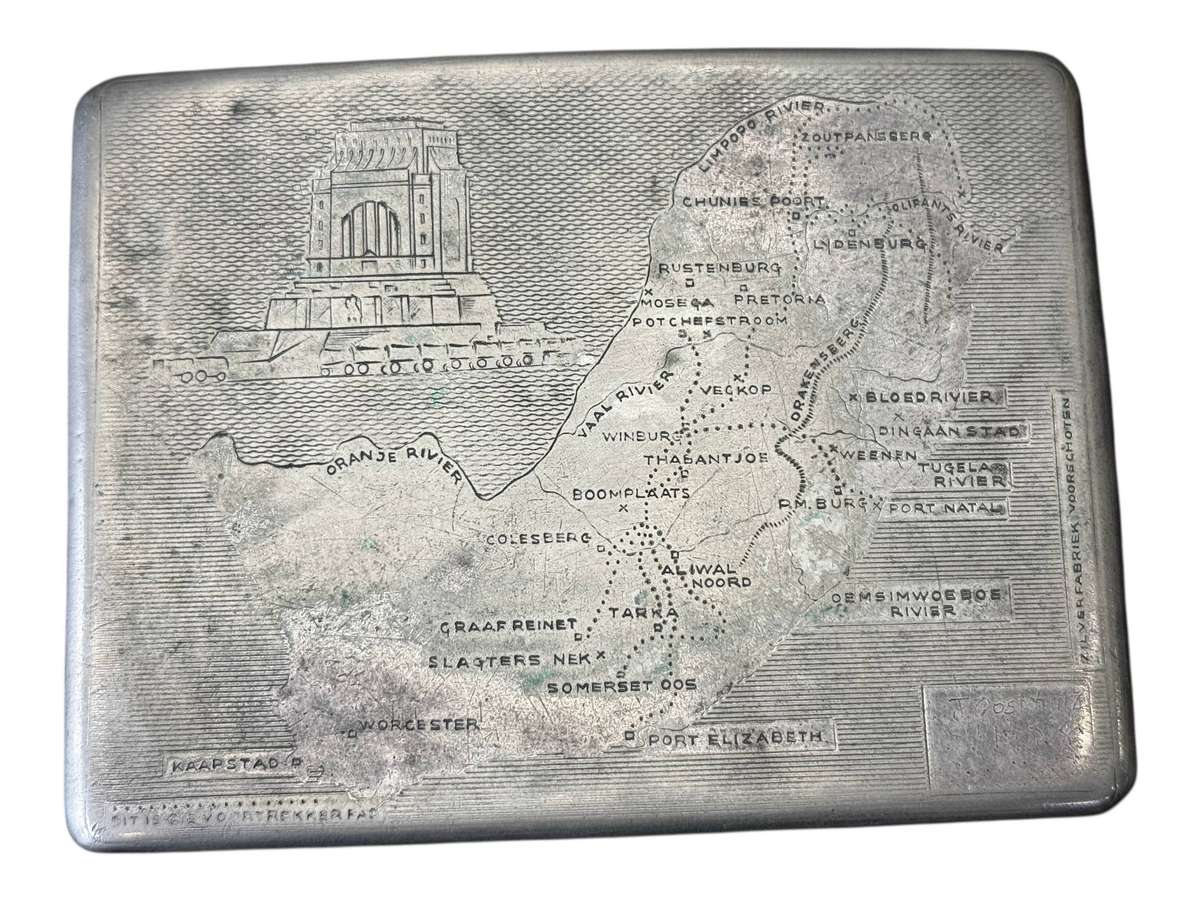 Voortrekker Monument & Trek Route Map Case