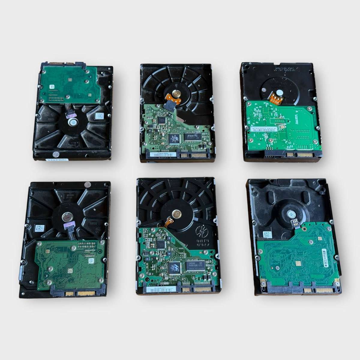 6 x Hard Drives