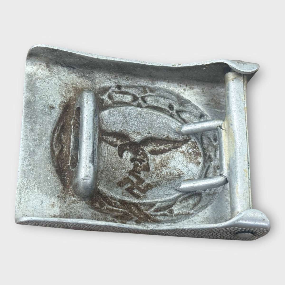 Original WWII German Luftwaffe EM/NCO Belt Buckle  Early War (19351940)