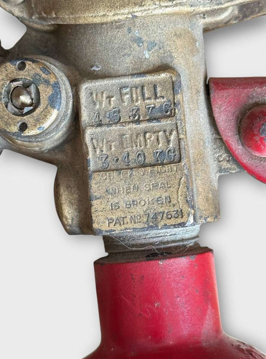 Circa 1940s George Angus & Co. CO Fire Extinguisher