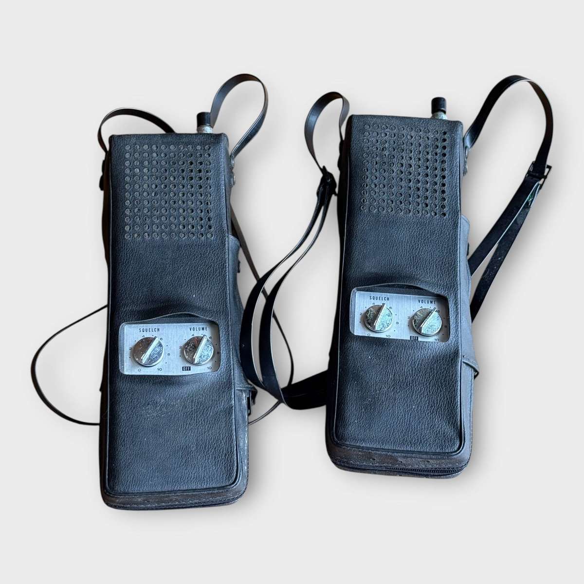 Pair of Working Vintage National Panasonic RJ-27 Walkie-Talkies  27 MHz, Made in Japan (1960s)