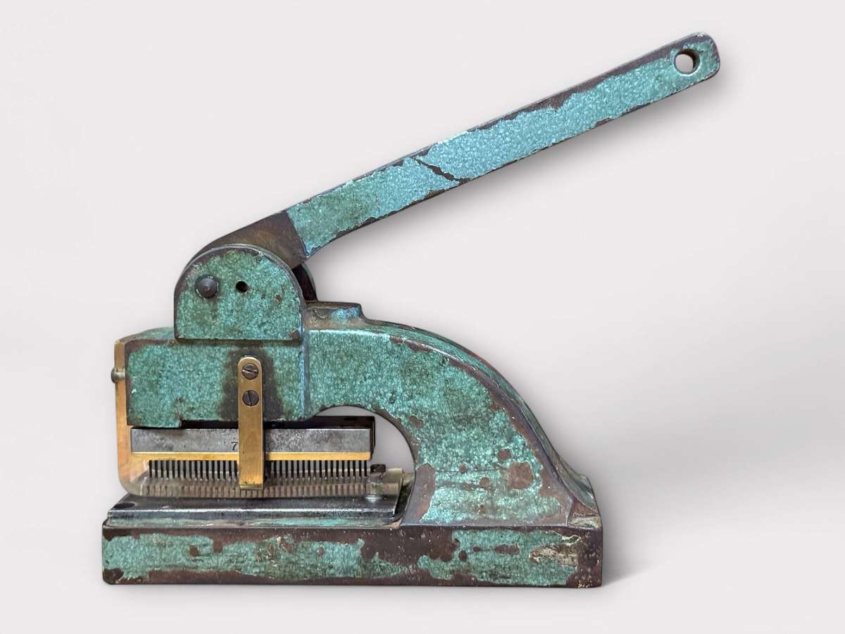 Antique Cast Iron Perforator ( Heavy 4.187kg )