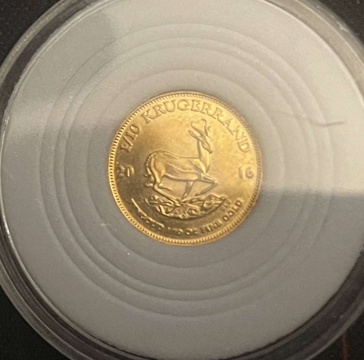 1/10th Kruger Rands, 2 available 2022 and 2016