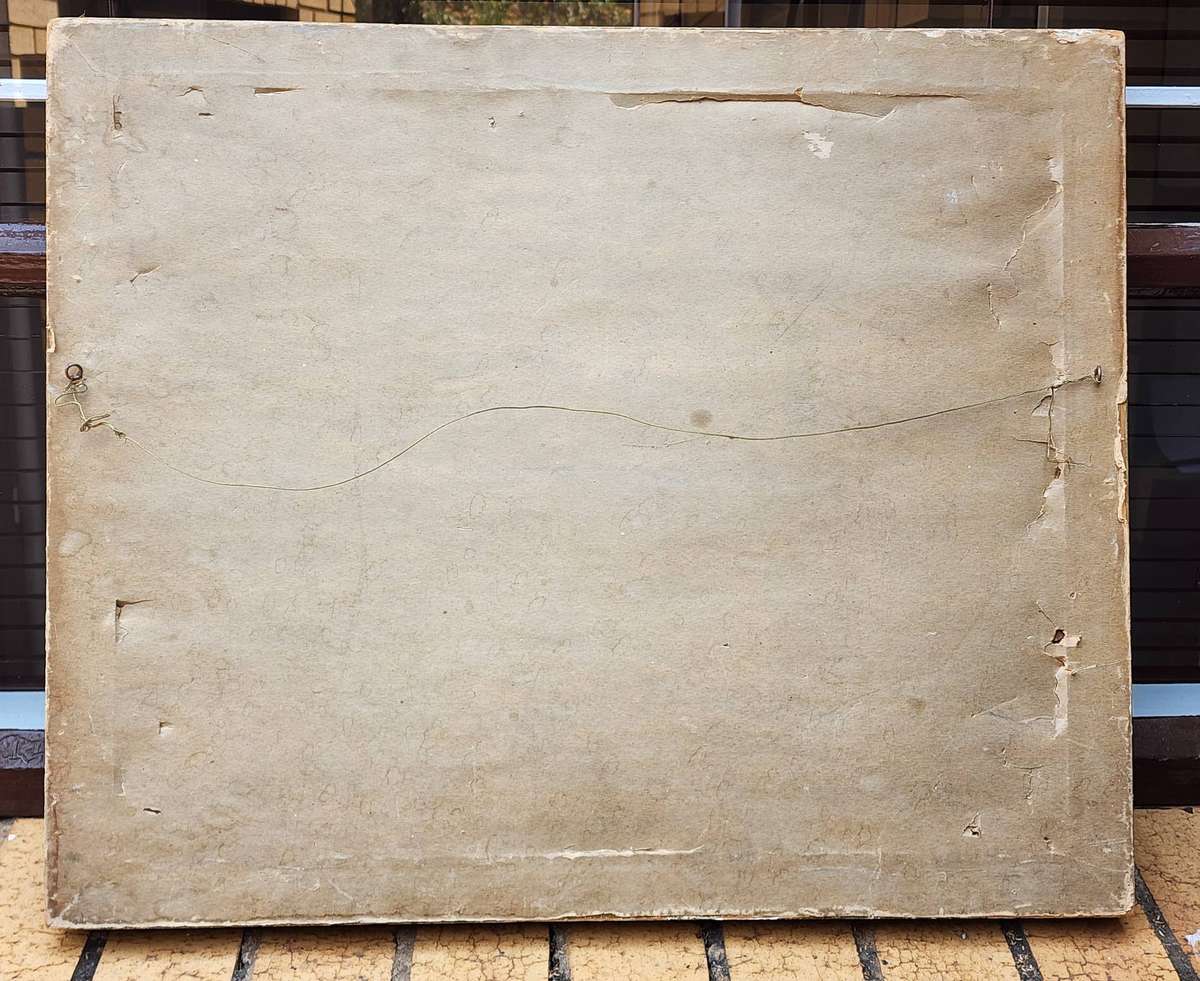 VICTORIA FALLS -OIL PAINTING Framed - marvelous, bright, colorful and vibrant- magnificent views!