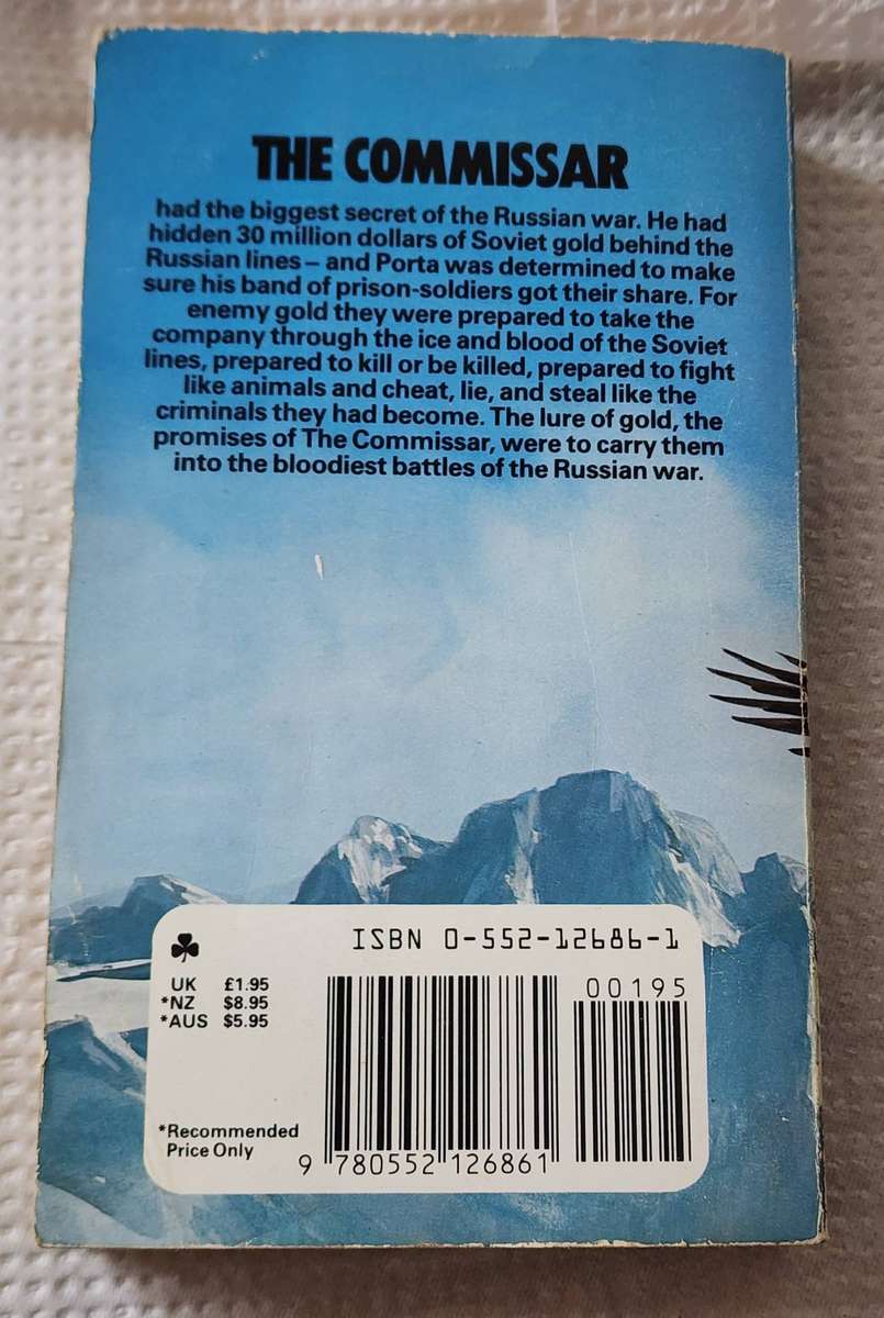 Vintage SVEN HASSEL Book - "The COMMISSAR" great condition, great author!