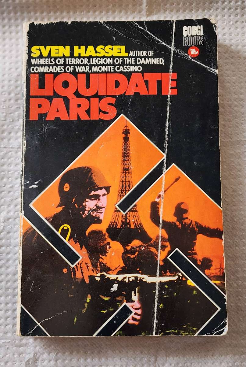 Vintage SVEN HASSEL Book - "LIQUIDATE PARIS" great condition, great author!