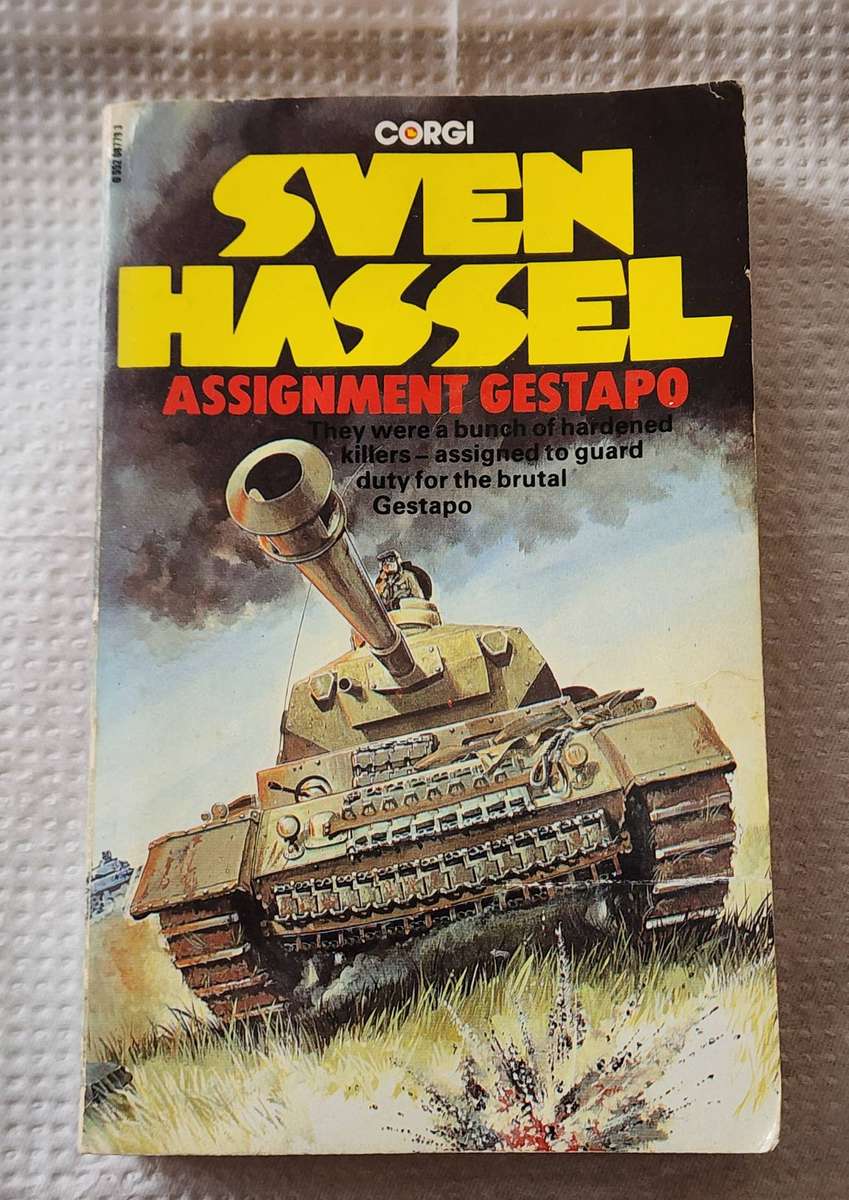 Vintage SVEN HASSEL Book - "ASSIGNMENT GESTAPO" great condition, great author!