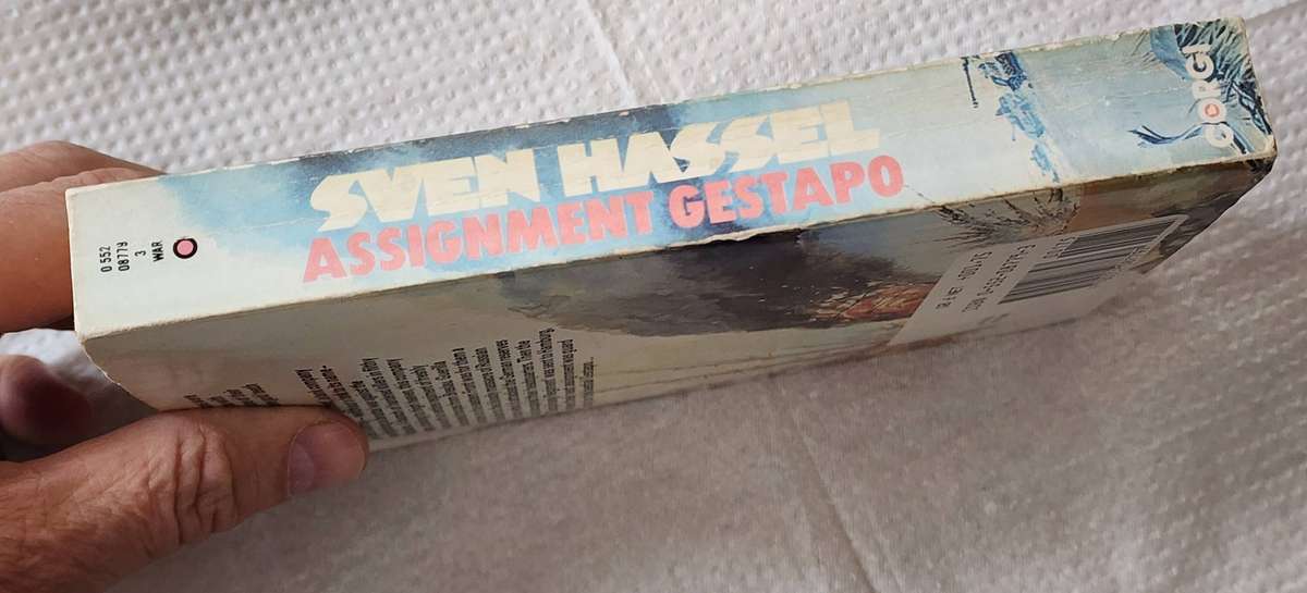 Vintage SVEN HASSEL Book - "ASSIGNMENT GESTAPO" great condition, great author!
