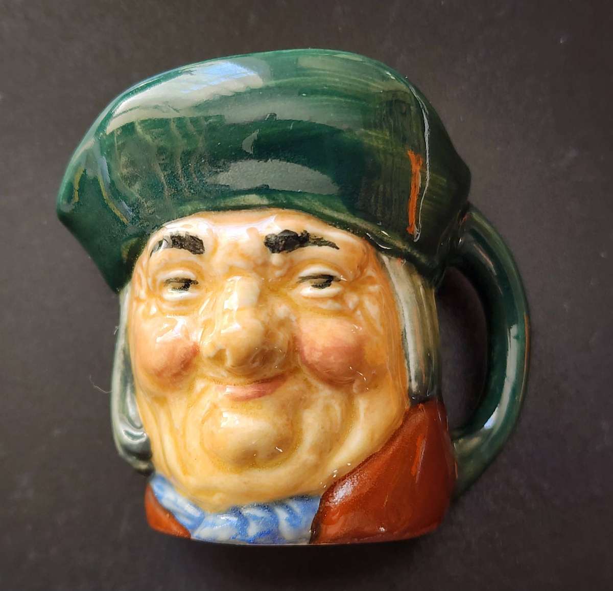 Royal Doulton: Vintage Toby character jug "TOBY PHILPOTS"   D-6043 Miniature, superb condition, WOW