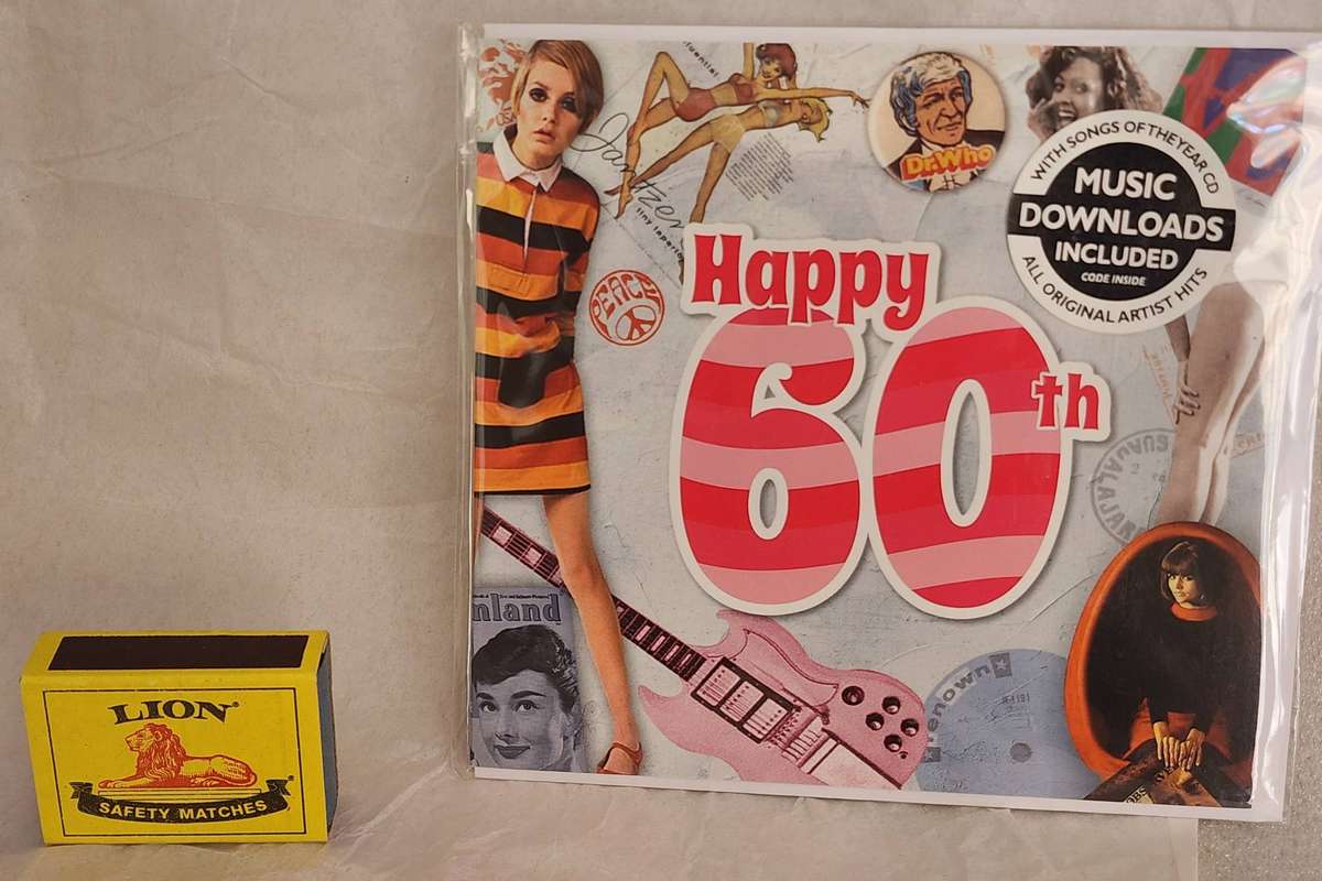 Music CD - Brand new unopened "60th BIRTHDAY" cd, wonderful memories and fantastic songs! WOW