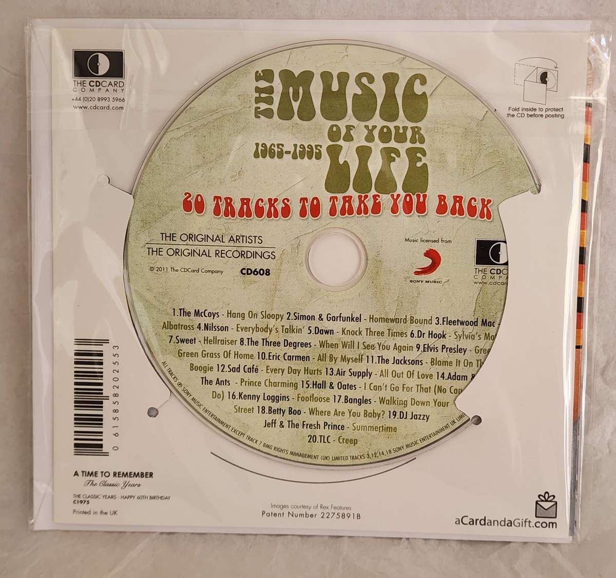 Music CD - Brand new unopened "60th BIRTHDAY" cd, wonderful memories and fantastic songs! WOW