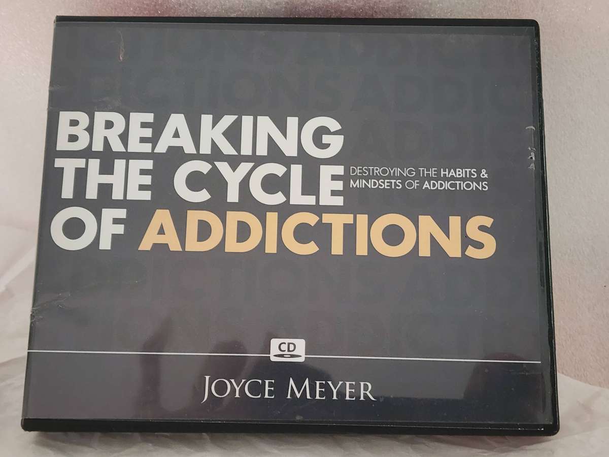 CD Music- JOYCE MEYER Ministries "Breaking the Cycle of ADDICTIONS" -destroying habits & mindsets