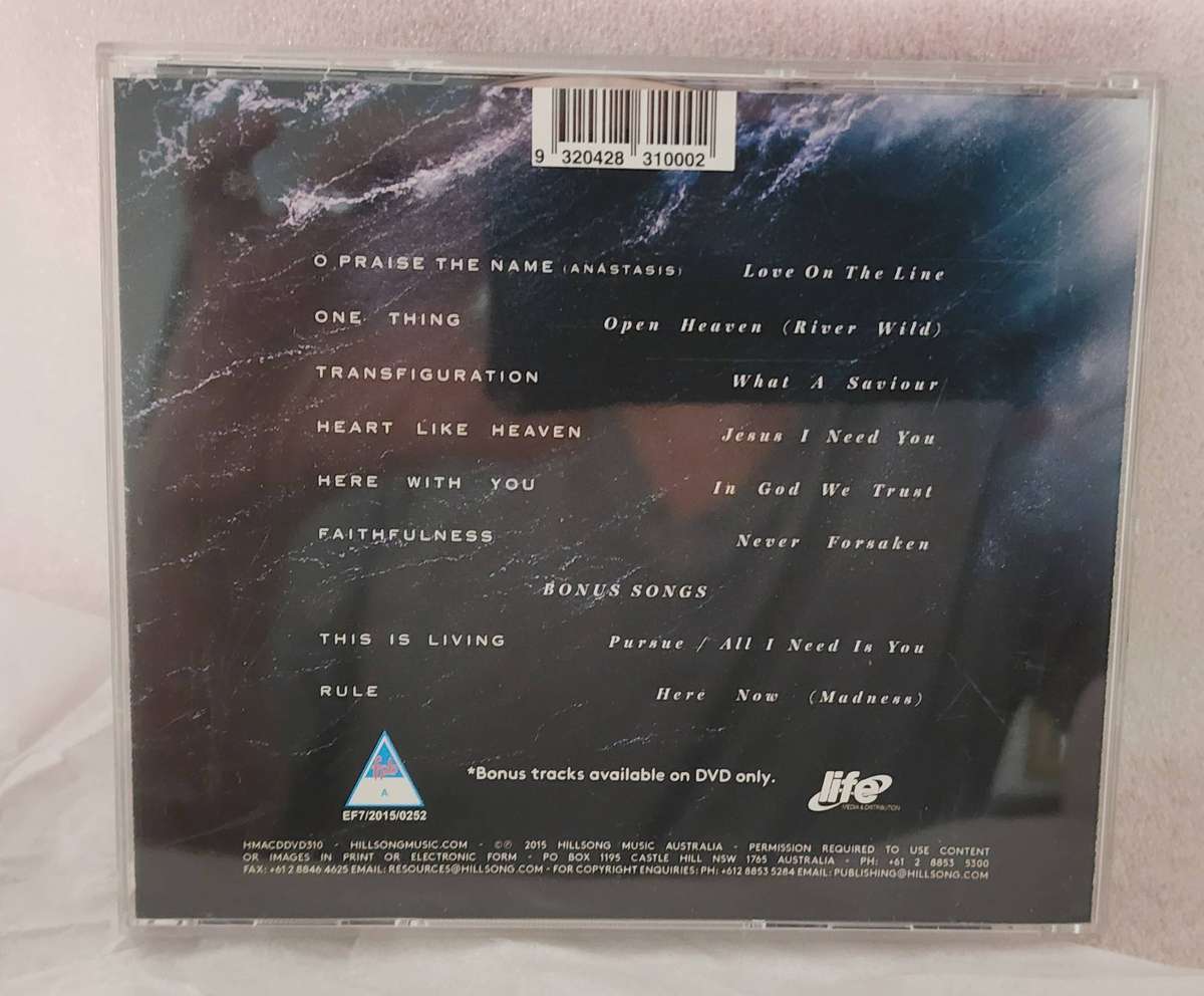 CD Music - HILLSONG - "Open Heaven / River WILD"   cd and DVD- amazing songs, fantastic selection