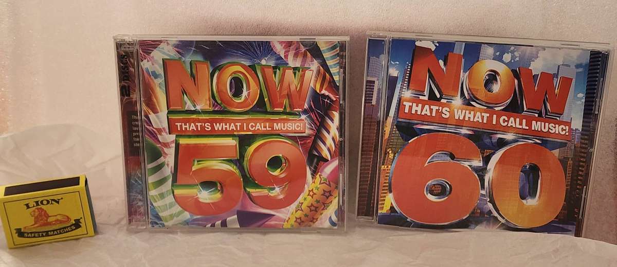 CD Music - "Now that's what I call Music" -  Volumes 59  and Volume 60 double cd (3)