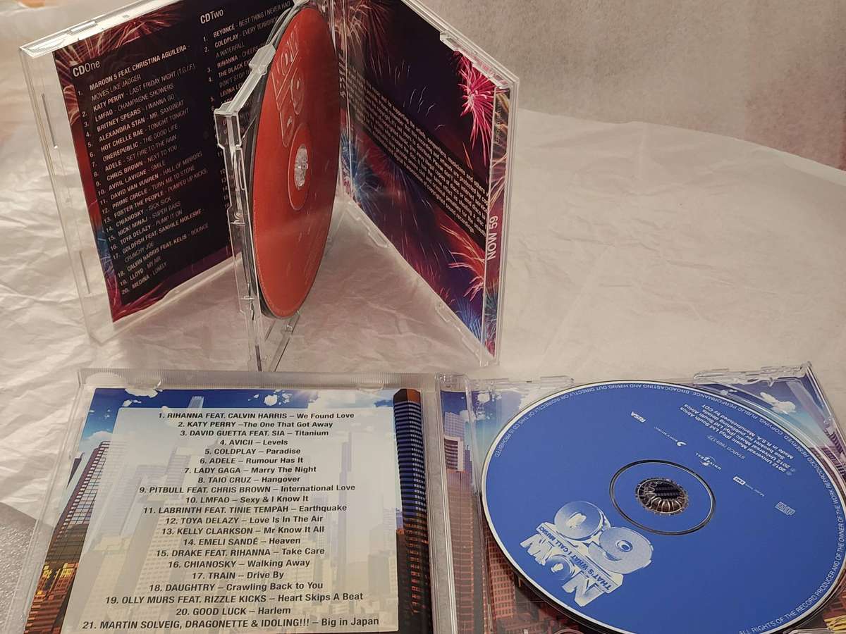 CD Music - "Now that's what I call Music" -  Volumes 59  and Volume 60 double cd (3)